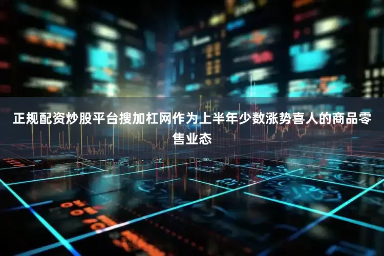 正规配资炒股平台搜加杠网作为上半年少数涨势喜人的商品零售业态