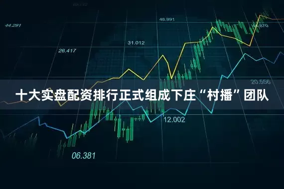 十大实盘配资排行正式组成下庄“村播”团队